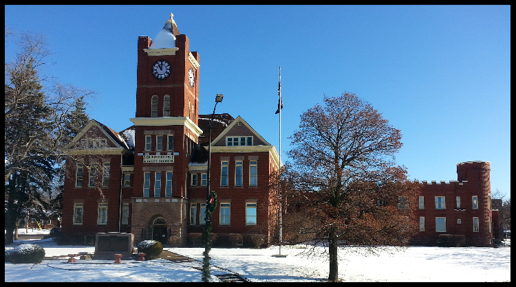 County Courthouse with jail